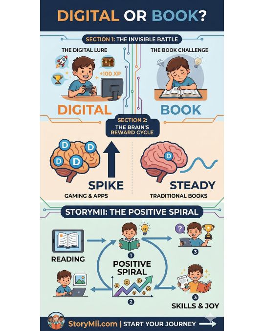 Illustration for Level Up or Game Over? The Invisible Battle for Your Child’s Brain 🎮🧠